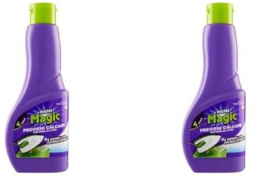 Mister Magic Previeni calcare per ferri da stiro, al profumo di fiori di cotone, 200 ml (Confezione da 2)