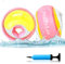 Schwimmflügel Kinder Baby Schwimmhilfe, Schwimmflügel Kinder 3-6 Jahre, Rund Schwimmhilfe für Jungen Mädchen 6-20Kgs, Swimsafe Gerät Kinder mit 3 Unabhängigen Airbags(M)