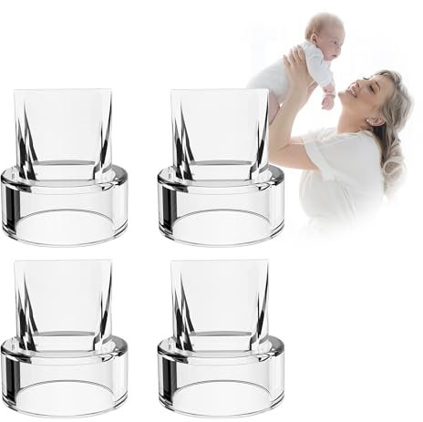 Duckbill Valves 4 Pieces, Compatible with Momcozy Wearable Breast Pumps, S12/S9 Replace Parts/Accessories