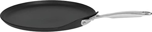 Cristel - Crèpière 24 cm Castel Pro Fixe Aluminium Forgé Induction Revêtement Anti-adhésif