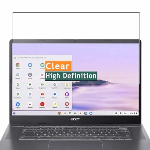 Vaxson 3 Unidades Protector de Pantalla, compatible con Acer Chromebook Plus Enterprise 515 CBE595-1 CBE595-1T 15.6 Laptop [No Vidrio Templado ] Película Protectora Film Guard