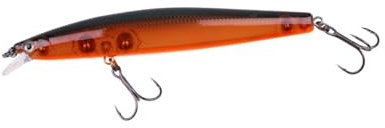 ZECK - Wobbler, Raubfischköder, Hardbait - Zander Läufer 10,5 cm | 0,5 m F - Motoroil Orange