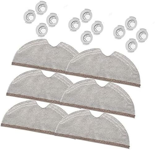 Jodriva Vollflächige Mopptuch-Wasserkerne, for Xiaomi, for Roborock, S5 S50 S51 S55 S6 S6 MAXV S5 MAX Staubsauger Staubsaugerfilter- und Bürstenset