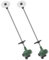 Toyvian Miniature Mower Model Set 1:12 Scale Pvc Mini House Decor Garden Tool Prop for Boys and Girls