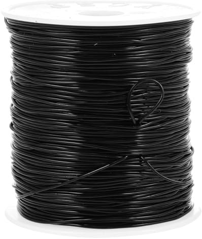 OSALADI 1Rotolo Filo Cristallo Trasparente per Creazione Gioielli Fai da Te Corde Decorazione Artigianale Filo Elastico per Bracciali e Collane Pratico