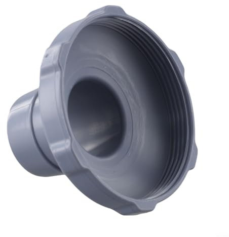 11238 Adaptateur de tuyau pour skimmer de piscine, adaptateur pour raccords muraux, connecteur de rechange pour adaptateur Intex, tuyau d'écumoire de piscine (1 pièce)