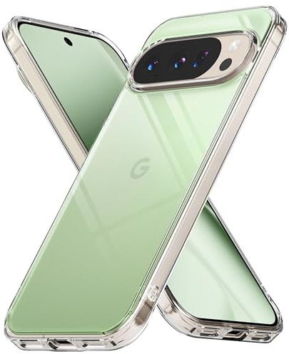 Ringke Fusion für Google Pixel 10 Pro / 10 Hülle, [Langanhaltende Transparenz] Minimale Vergilbung Eng Anliegend Hart Klar Rückseite Weicher Bumper Handyhülle - Transparent