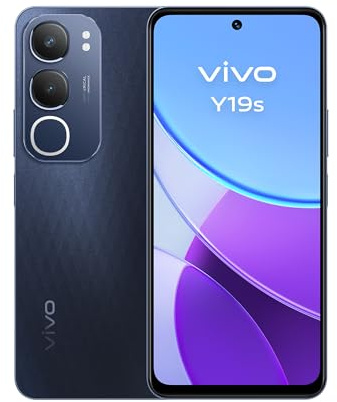 vivo Y19s Smartphone 6+6 Go RAM, 128 Go ROM, Appareil Photo 50 MP, Mode Nuit IA, Écran 6,68, Charge Rapide 44 W, Batterie 5 150 mAh, NFC, Double SIM, Lumière Dynamique, IP64