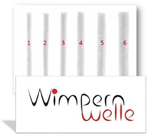 Wimpernrollen Wimpernröllchen für Wimpernwelle. 16 Stk, 6 Größen wählbar, Klein