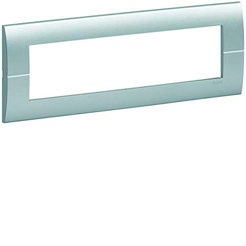 Hager Systo – Cadre horizontal 8 Module Systo aluminium