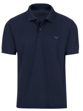 Trigema Herren 627601 Poloshirt, Blau (Navy), XL