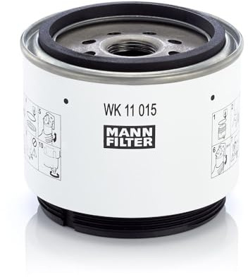 MANN-FILTER, WK 11 015 x Fuel Filter | For Off-Highway, Fuel System Protection, Injector Protection, Clean Fuel Supply, True OE Engineering
