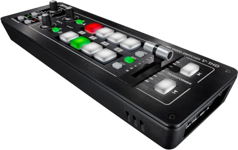 Roland V-1HD Video Switcher, Supporta sino a Full HD 1080p, 4 ingressi HDMI, Nero
