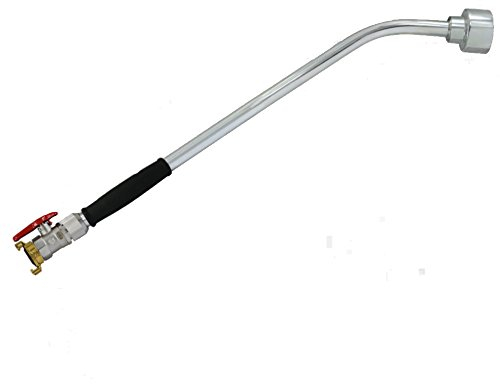 Giessstab Set 60 cm Kugelhahn am Ende Gummigriff Gießgerät, Gartenbrause, Pflanzenbewässerung