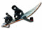 StoreYourBoard Nackter Schnee | Snowboard Display Wandhalter | Pulverbeschichtung (Groß - Schwarz)