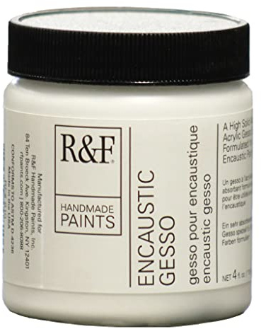 R&F Encaustic Gesso, Weiß, 120 ml (1 Stück)