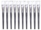 Generico 10pz Spazzola Trucco Bellezza Make Up Brush Maschera Facciale Cura Pelle