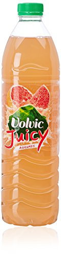Volvic Juicy Agrumes, Eau Minérale Naturelle aux Agrumes, Bouteille de 1,5 Litre