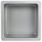PME SQR143 Teglia Professionale, Alluminio anodizzato, senza punti di saldatura, Argento, 35 x 35 cm