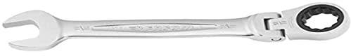 FACOM 467F.9/16 Ratchet Ring Spanner with Joint 9/16 Inch, Pack of 1