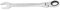 FACOM 467F.9/16 Ratchet Ring Spanner with Joint 9/16 Inch, Pack of 1