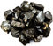 Keled Rocks Elite Schungit-Steine zur Wasserreinigung, 100 g, Gesamtgewicht 10-15 g pro Stein
