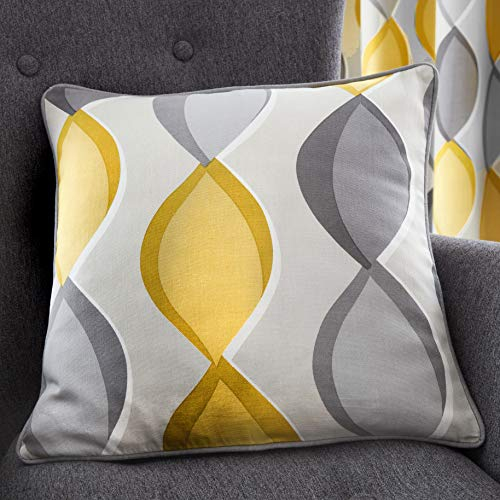 Fusion - Lennox - 100% Cotton Filled Cushion - 43x43cm (17x17) in Grey