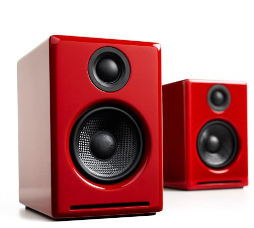 Audioengine Enceintes de Bureau sans Fil Bluetooth A2 Plus - Enceintes d'ordinateur 60 W pour la Musique et Les Jeux