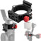 HAFOKO Smooth 4 Gimbal Ring Kaltschuh 1/4 Adapter Ringklemme mit Kaltschuh für Zhiyun Smooth 4 mooth 5 Gimbal Angewendet auf Mikrofon LED Licht Anti Scratch Video Filmemacher Monitor Vlogging