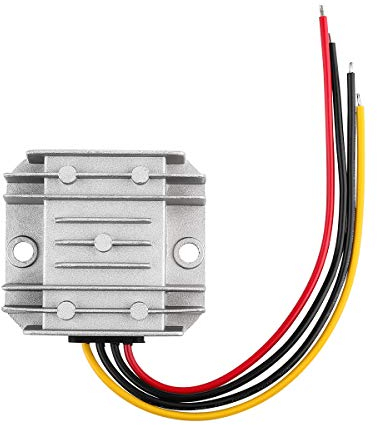 SUPERNIGHT Transformer 24V (DC 8V~40V) Wandler auf 12V Spannungswandler 6A 72W Voltage Reducer Converter für Auto Motor, Solar System etc.