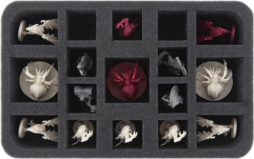 Feldherr HS050DC10 Schaumstoffeinlage kompatibel mit Descent: Reise ins Dunkel 2. Edition - Schwur der Verbannten