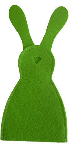 Nobranded Eierwärmer Hase aus Filz, Ostern-Deko-Hase, Osterdeko Eiwärmer für Frühstückseiern, Grün