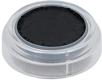 Grimas Water-Make-Up, 2.5ml Wasserschminke, Farbe schwarz 101, professionelle Körperfarbe, schnelltrockend und sehr hautschonend, ideal fürs Kinderschminken, Karneval und Halloween, auf Wasserbasis