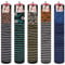 Soxy Ladies Design Wellington Boot Socks - 5 Pack - Women's Welly Socks - Festival Walking Hiking Thermal Socks - Animal Skin Stripe Designs - UK Shoe Size 4-6