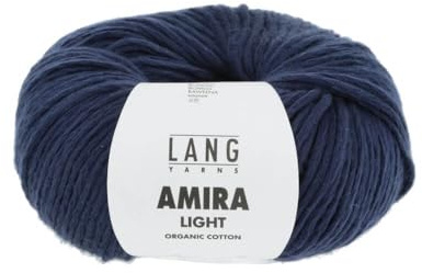 Lang Yarns - Amira Light 0035 marine 50 g