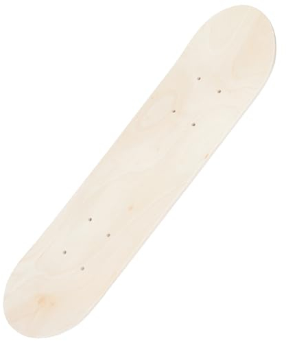 Happyyami Skateboarddecks Bemalen Handbemaltes Skateboard Holz-Skateboard Graffiti-Skateboard Skateboard Zum Selbermachen Unfertiges Leeres Holzhandwerk Sport Kind Ahorn Kleines Skateboard