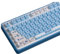KEYOTIM Computer-Tastaturen-Set, PBT Dye Upgrade 108, MOA-Höhe, Tastenkappen mit Abzieher für Cherry MX, Tastenkappe für Kinder, japanisches Anime (Stitc-h .MOT)
