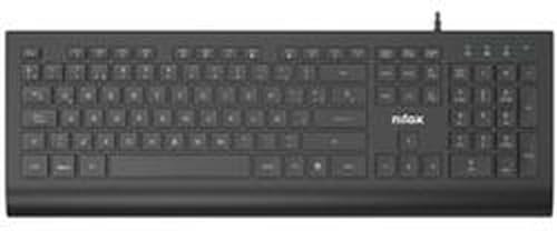Teclado Nilox NXKBE000014 Negro QWERTY Español