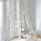 XNSHUN Windspiel Weiß, Boho Deko Muschel Traumfänger Girlanden, Windspiel Anhänger Fensterschmuck, Gartendeko Für Fenster, Wand, Zimmer, Terrasse Und Balkon (Stern)