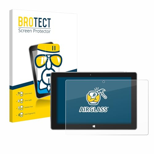 BROTECT Schutzglas für SZTPS Tablet 10.1 | Transparenter Displayschutz Made in Germany Schutzfolie Panzer Folie Glas 9H Anti-Fingerprint Einfache Montage Clear