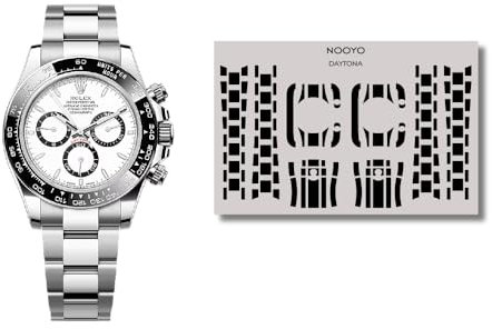 NOOYO Schutzfolie für Rolex Daytona 126500 Schutz für Gehäuse, Schließe und Armband