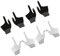 LOPUNER 4 Pairs Two-finger Gaming Gloves Thumb Sleeves Gaming Gloves for Mobile Gaming Gloves for Cold Hands Gaming Gloves for Touchscreen Gaming Thumb Sleeve Gaming Finger Gloves Nylon