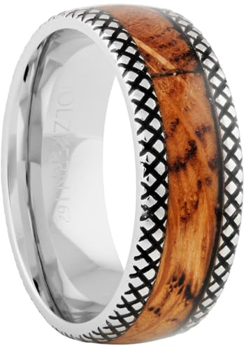 HOLZKERN Herrenring Sumo Whiskeyholz/Wolfram sumo-whiskey-wolfram