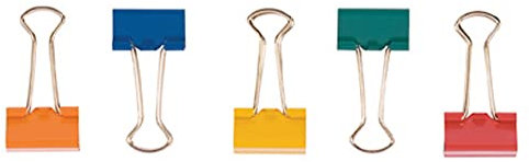 Q-Connect 32mm Assorted Foldback Clip (Pack of 10)