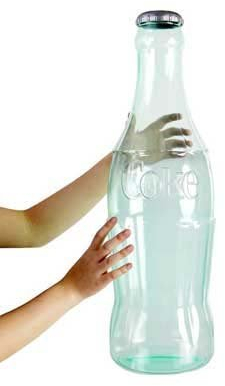 Large Coca Cola Bottle Bank
