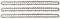 3 tallox Sägeketten rückschlagarm 3/8 1,1 mm 57 TG 40 cm Schwert kompatibel mit F016800258 Bosch AKE 40 / AKE 40-17S / AKE 40-18S / AKE 40-19S Motorsägen