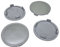 4x Nabenkappen 64 mm / 57 mm Nabendeckel Universal Kappen 64,0/57,0 mm Deckel Felgendeckel