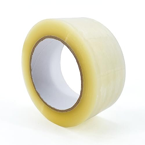 IMBALLAGGI 2000 - Nastro Adesivo Pacchi Trasparente Polipropilene 108Pz 5cm x 132mt x 76mm, Nastro Imballaggio per Scatole, Cartoni e Scatoloni per Trasloco e Spedizioni, Resistente Strappo Silenzioso