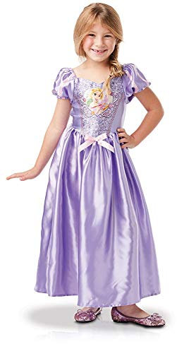 Rubie's - Déguisement Classique Sequin Officiel - Raiponce, enfant, I-641027S,Taille S 3 à 4 ans