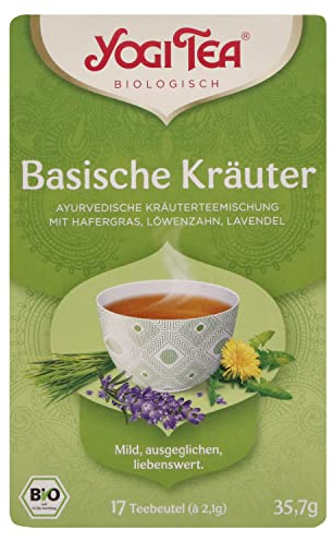 Yogi Tee Basische Kräuter 17 Beutel, (35.7 g)